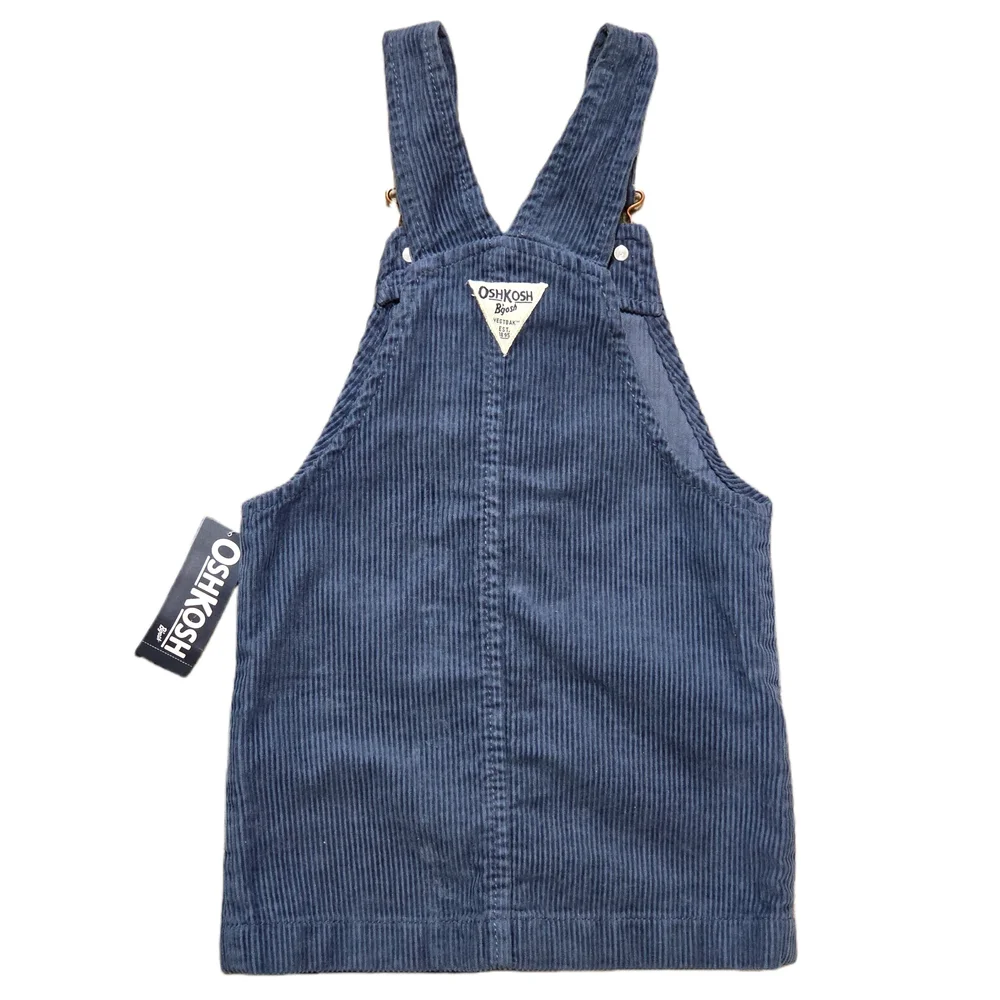 OshKosh B'gosh - Toddler Girls' Blue Corduroy Button-Front Skirtall